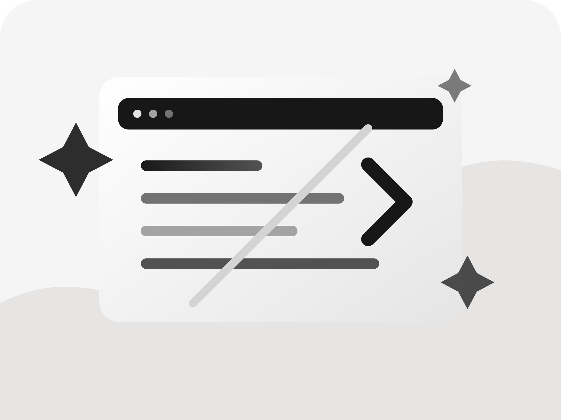 Abstract project forge illustration